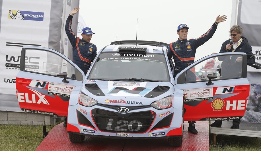 Hyundai Shell WRT scores debut three car finish and closely-fought